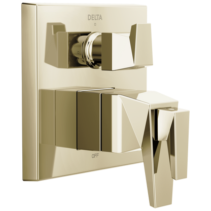 Delta Trillian T27T843 Two-Handle Monitor 17T Series Valve Trim with 3-Setting Diverter