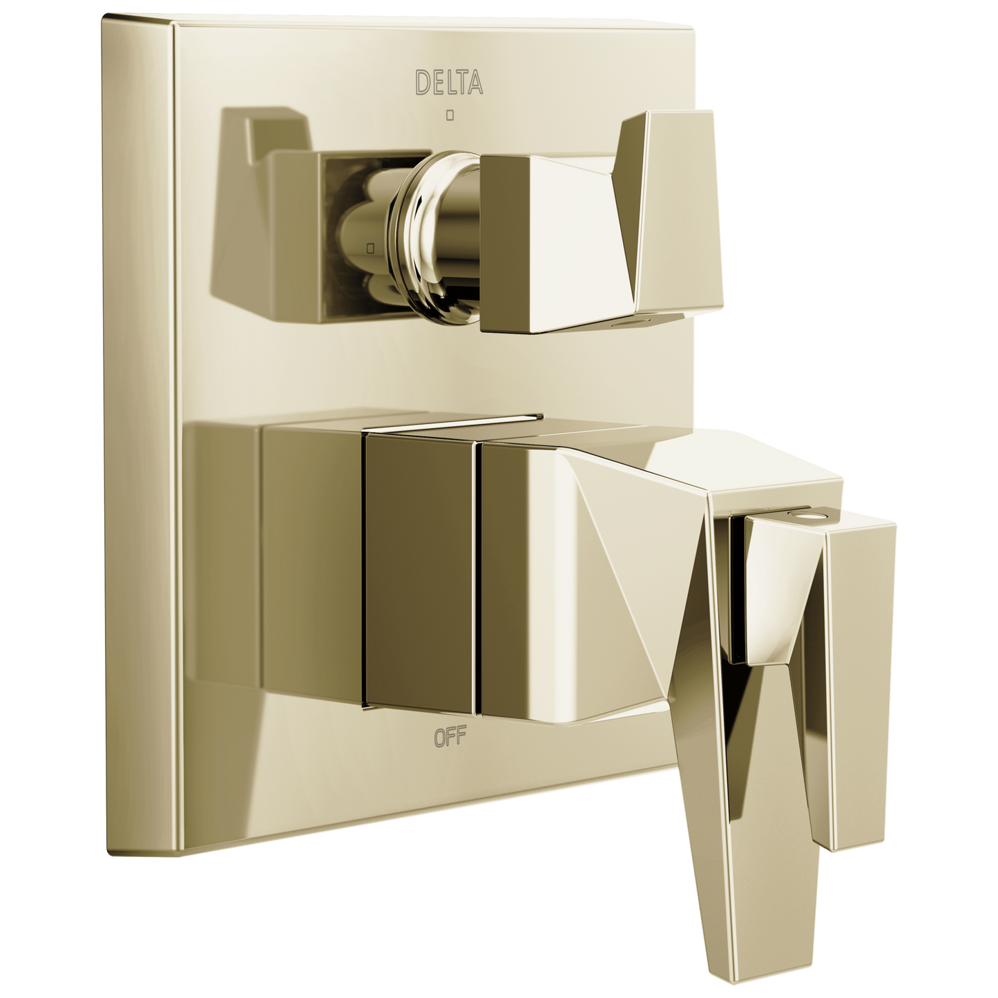 Delta Trillian T27T843 Two-Handle Monitor 17T Series Valve Trim with 3-Setting Diverter