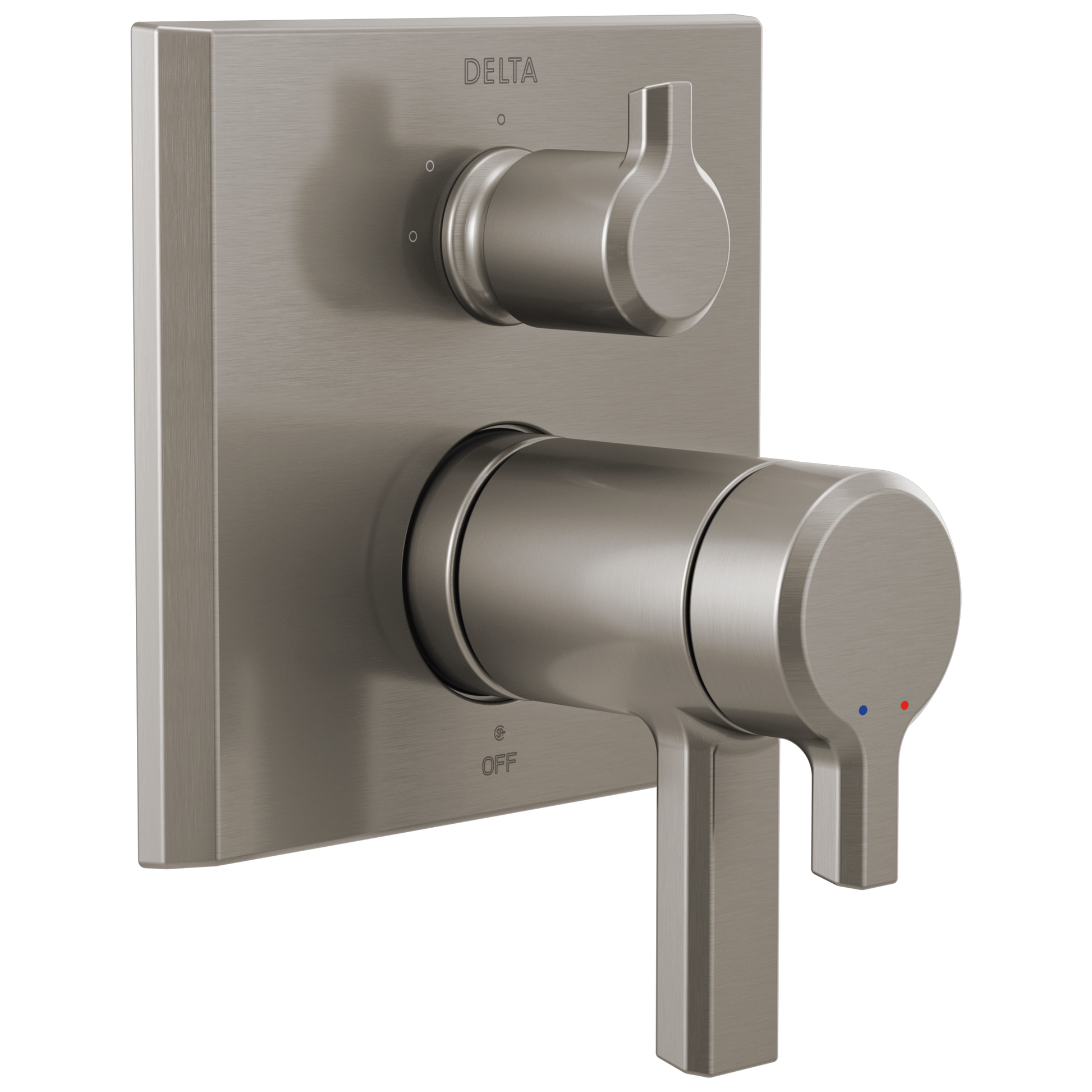 Delta Pivotal: TempAssure 17T Series Valve Trim with 3-Setting Integrated Diverter, lumicoat stainless