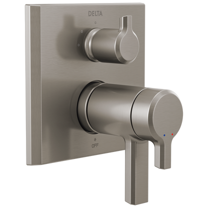 Delta Pivotal: TempAssure 17T Series Valve Trim with 3-Setting Integrated Diverter, lumicoat stainless