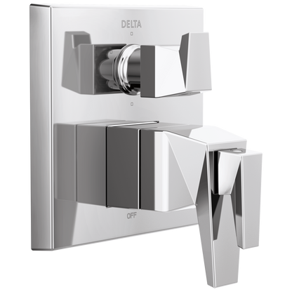Delta Trillian T27T943 Two-Handle Monitor 17T Series Valve Trim with 6-Setting Diverter