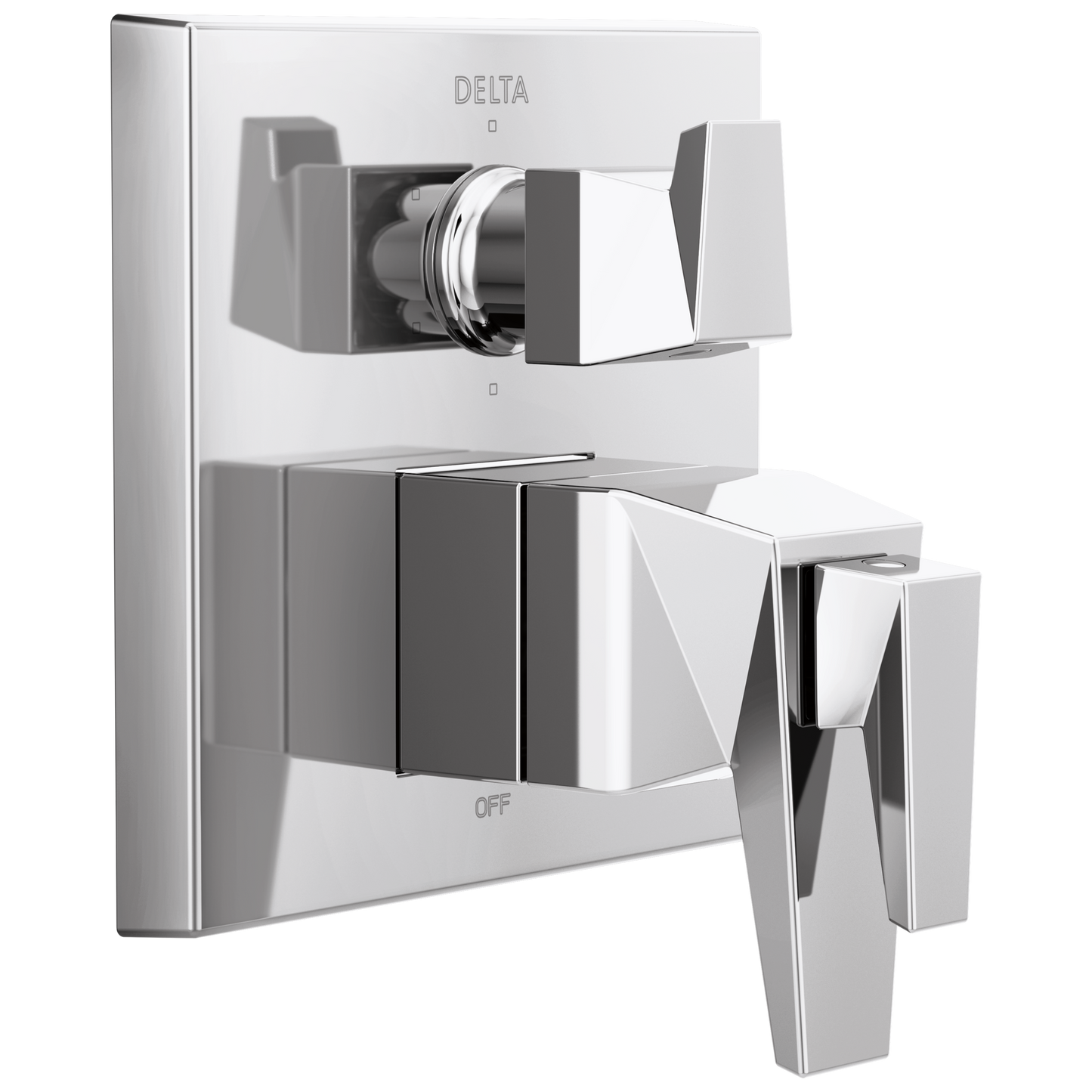 Delta Trillian T27T943 Two-Handle Monitor 17T Series Valve Trim with 6-Setting Diverter