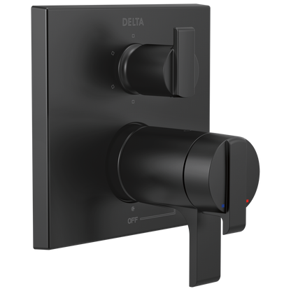 Delta Ara T27T967 Angular Modern TempAssure 17T Series Valve Trim with 6-Setting Integrated Diverter