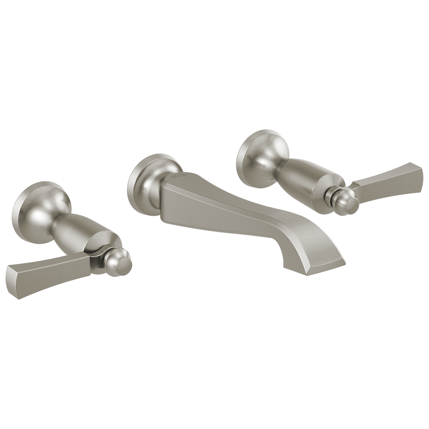 Delta Dorval T3556LF Two Handle Wall Mount Bathroom Faucet Trim Only