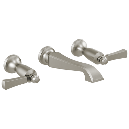 Delta Dorval T3556LF Two Handle Wall Mount Bathroom Faucet Trim Only