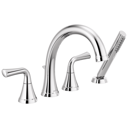Delta Kayra T4733 Roman Tub Trim with Hand Shower