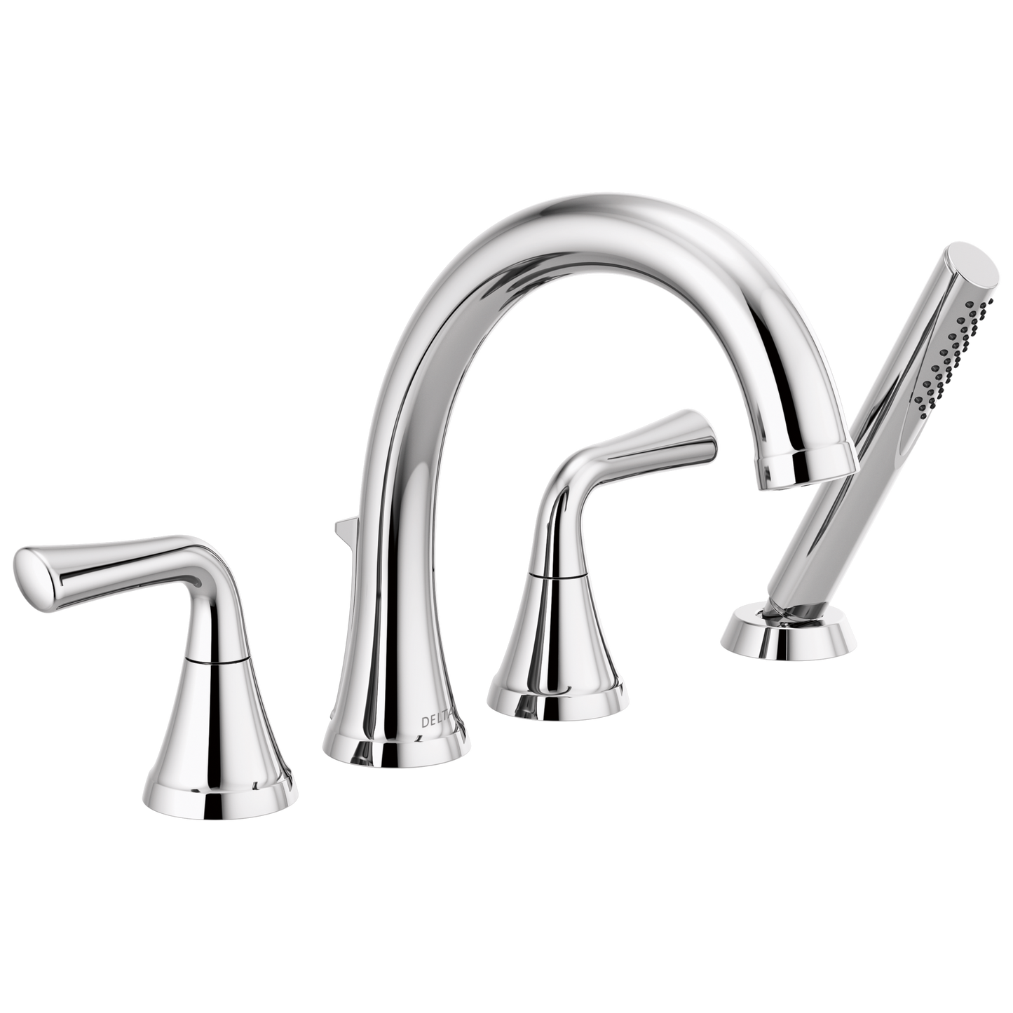 Delta Kayra T4733 Roman Tub Trim with Hand Shower