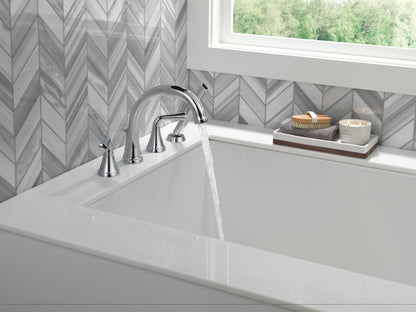 Delta Kayra T4733 Roman Tub Trim with Hand Shower
