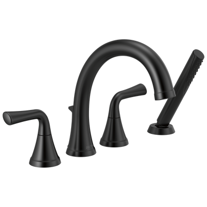 Delta Kayra T4733 Roman Tub Trim with Hand Shower