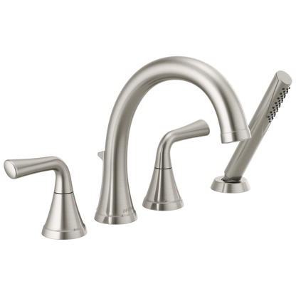 Delta Kayra T4733 Roman Tub Trim with Hand Shower
