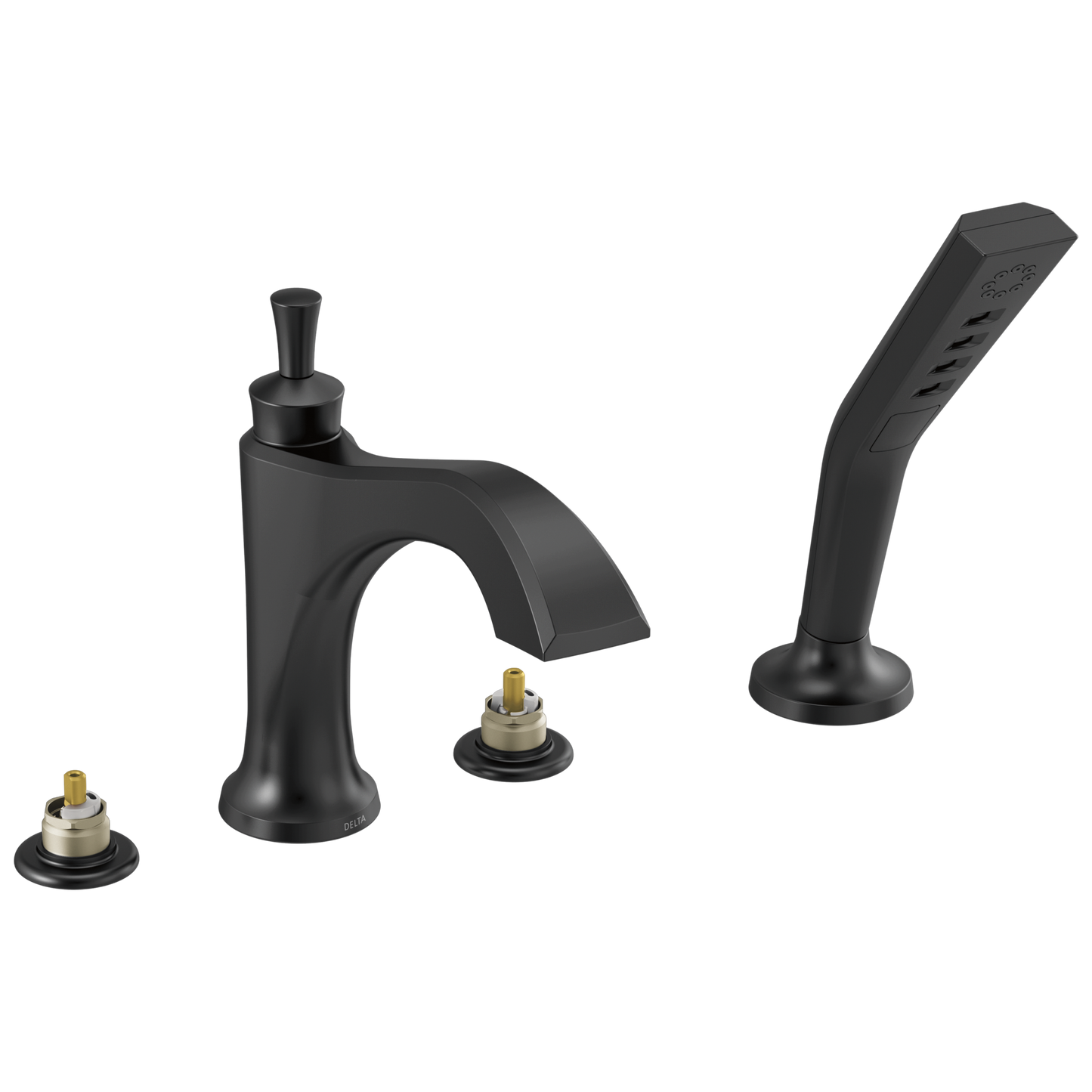 Delta Dorval T4756 Roman Tub with Hand Shower Trim - Less Handles