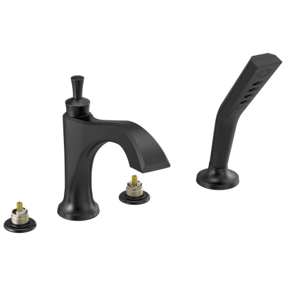 Delta Dorval T4756 Roman Tub with Hand Shower Trim - Less Handles