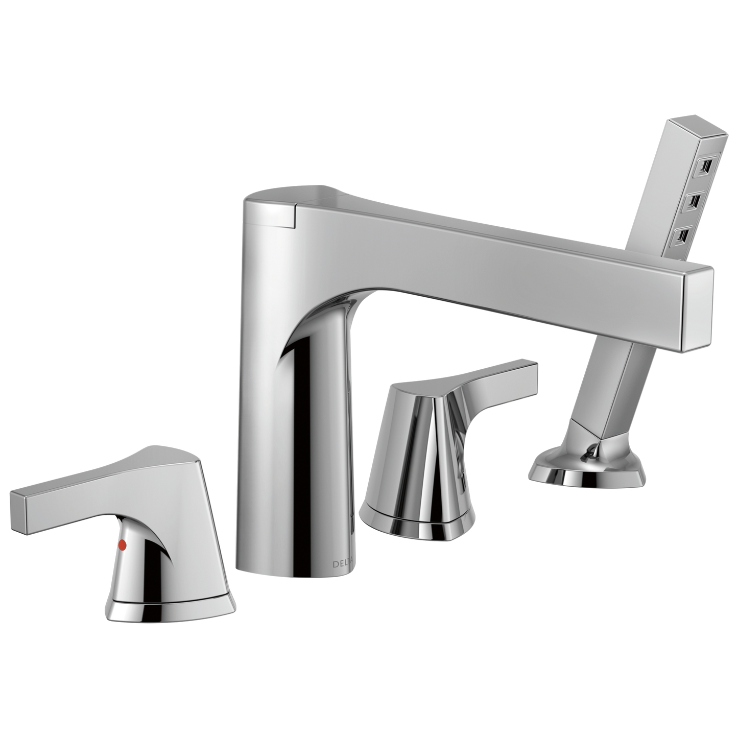 Delta Zura T4774 Roman Tub with Hand Shower Trim