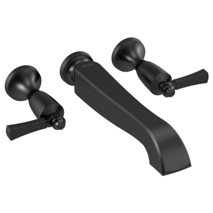 Delta Dorval T5756 Two Handle Wall Mount Tub Filler - Less Handles