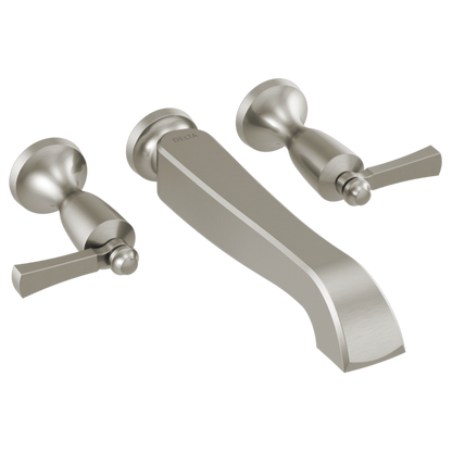 Delta Dorval T5756 Two Handle Wall Mount Tub Filler - Less Handles