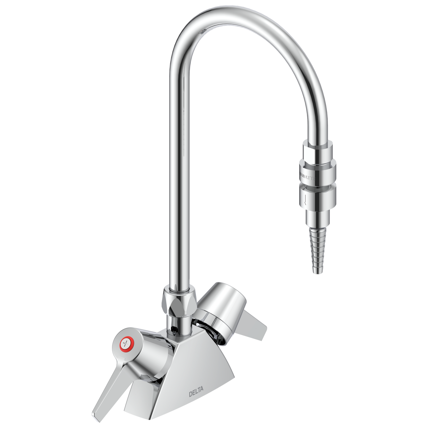 Commercial W67 Series Mixing Faucet W6700 Two Handle Deck-mount Laboratory Mixing Faucet