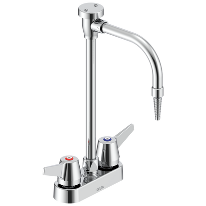 Commercial W67 Series Mixing Faucet W6720 Two Handle 4 In Deck-mount Laboratory Mixing Faucet