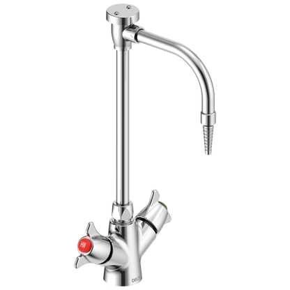 Commercial W67 Series Mixing Faucet W6760 Two Handle Deck-mount Single Shank Laboratory Mixing Faucet