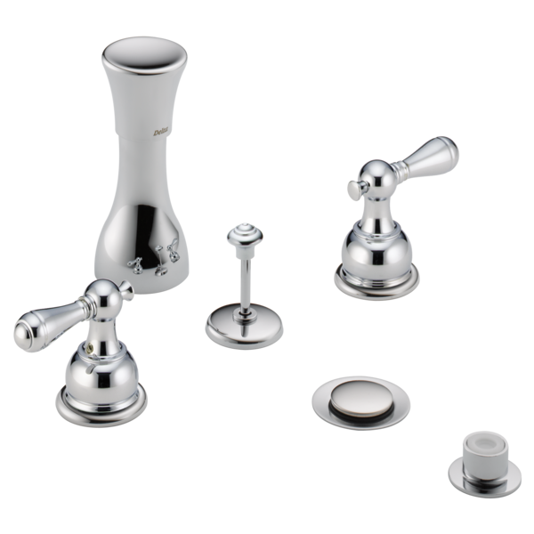 Delta H215PB Metal Lever Handle Set