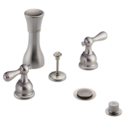 Delta H215PB Metal Lever Handle Set