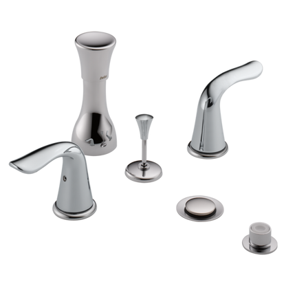 Delta Lahara H238CZ Metal Lever Handle Set - 2H Bathroom