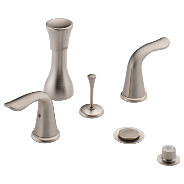 Delta Lahara H238CZ Metal Lever Handle Set - 2H Bathroom