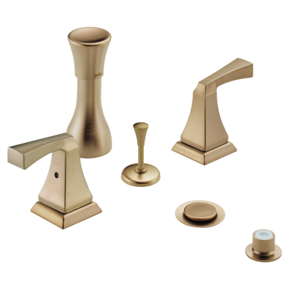 Delta Dryden H251SP Metal Lever Handle Set - 2H Bathroom