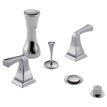 Delta Dryden H251SP Metal Lever Handle Set - 2H Bathroom