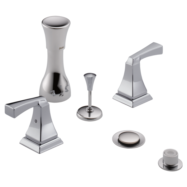 Delta Dryden H251SP Metal Lever Handle Set - 2H Bathroom