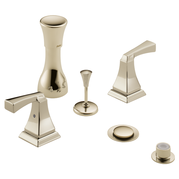Delta Dryden H251SP Metal Lever Handle Set - 2H Bathroom