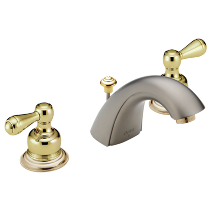Delta NeoStyleOld H25PB Metal Lever Handle Set - 2H Bathroom