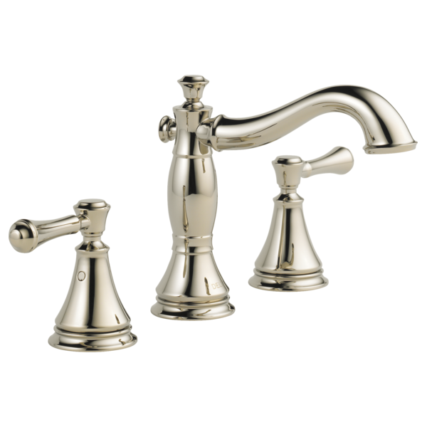 Delta Cassidy H297RB Metal Lever Handle Set - Deck Mount Bathroom & Bidet