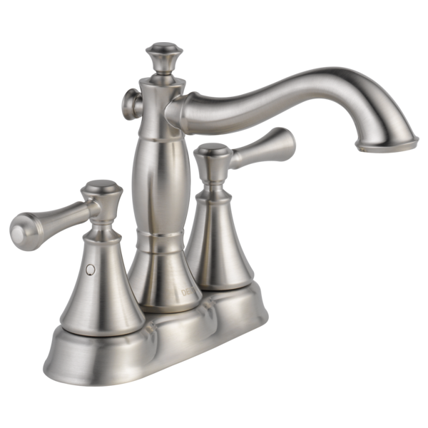 Delta Cassidy H297RB Metal Lever Handle Set - Deck Mount Bathroom & Bidet