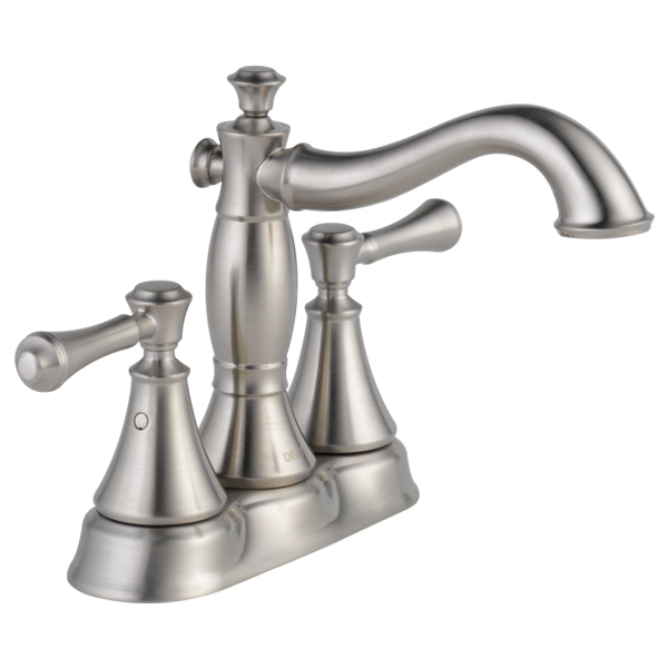 Delta Cassidy H297RB Metal Lever Handle Set - Deck Mount Bathroom & Bidet