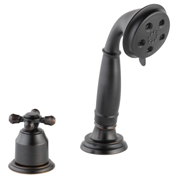 Delta Cassidy H595SS Metal Cross Handle Kit - Transfer Valve