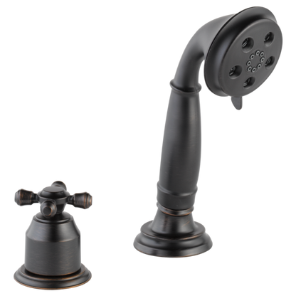 Delta Cassidy H595SS Metal Cross Handle Kit - Transfer Valve