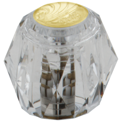 Delta H61PB Clear Knob Handle Set