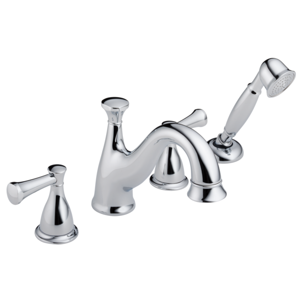 Delta Lockwood H640 Metal Lever Handle Set - Roman Tub