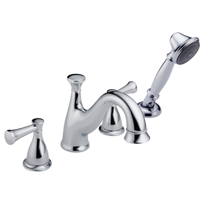 Delta Lockwood H640 Metal Lever Handle Set - Roman Tub