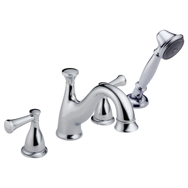Delta Lockwood H640 Metal Lever Handle Set - Roman Tub