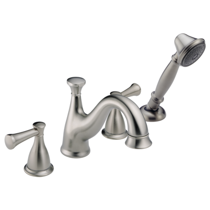 Delta Lockwood H640 Metal Lever Handle Set - Roman Tub