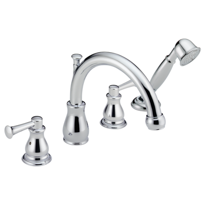 Delta Orleans H669RB Metal Lever Handle Set - Roman Tub