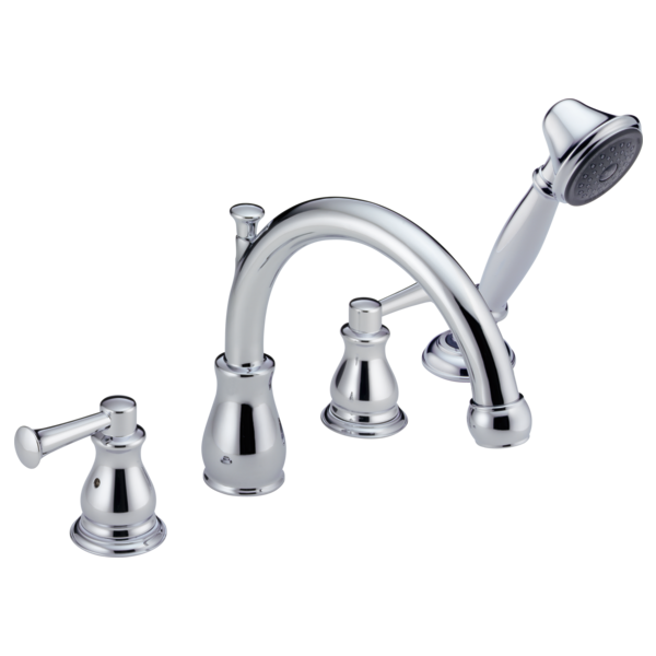 Delta Orleans H669RB Metal Lever Handle Set - Roman Tub