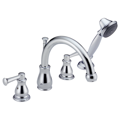 Delta Orleans H669RB Metal Lever Handle Set - Roman Tub