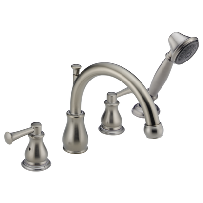 Delta Orleans H669RB Metal Lever Handle Set - Roman Tub