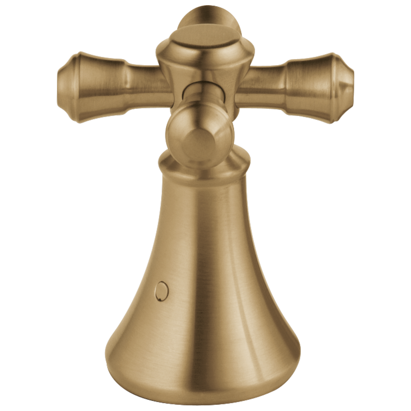 Delta Cassidy H695SS Metal Cross Handle Set - Roman Tub