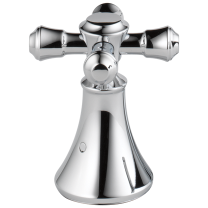 Delta Cassidy H695SS Metal Cross Handle Set - Roman Tub