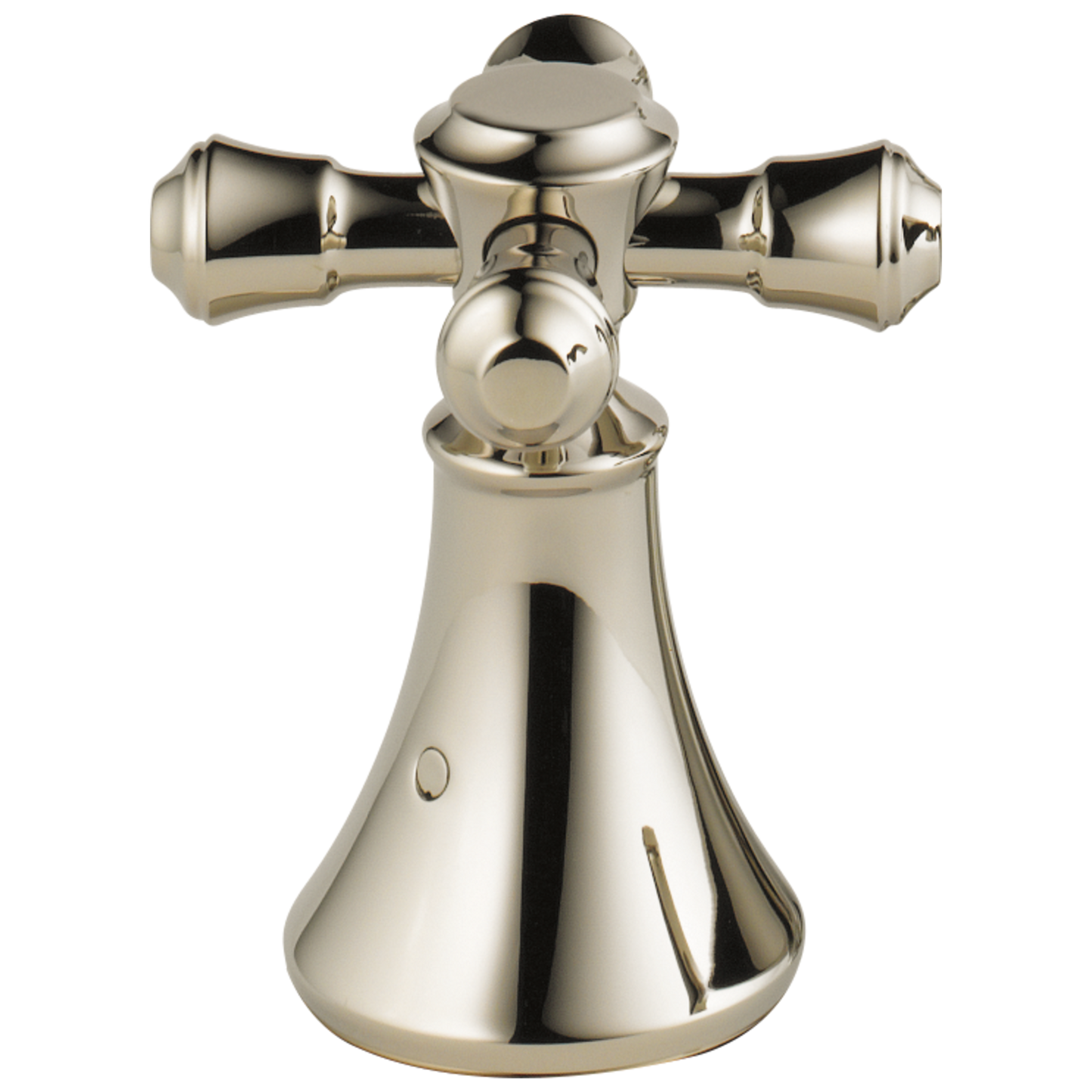 Delta Cassidy H695SS Metal Cross Handle Set - Roman Tub