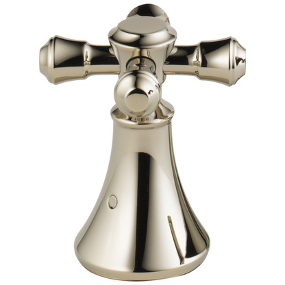 Delta Cassidy H695SS Metal Cross Handle Set - Roman Tub