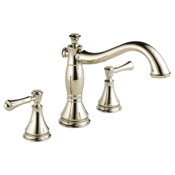 Delta Cassidy H697SS Metal Lever Handle Set - Roman Tub